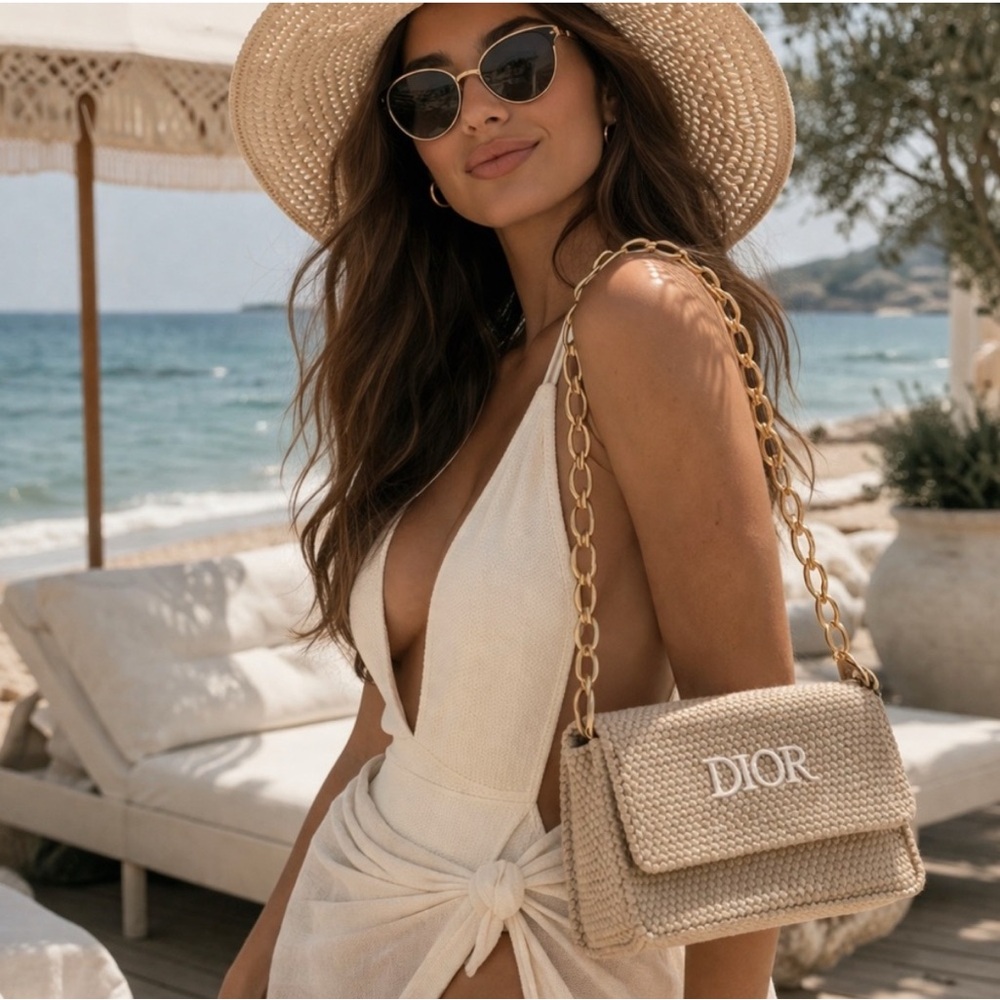 Dior VIP Raffia Bag - Picture 9 of 10
